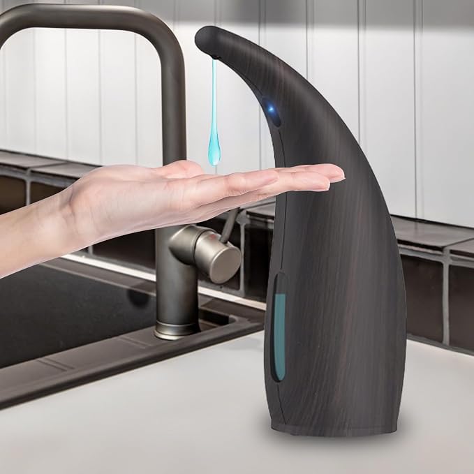 Automatic Soap Dispenser Touchless, 400ML Hand & Dish Countertop Electric by summontheelves