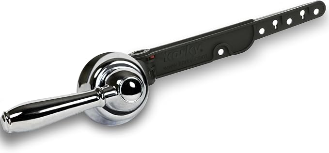 Korky 6051BP Strongarm Tank Lever Universal to Fit Front Angled Side Left and by Korky
