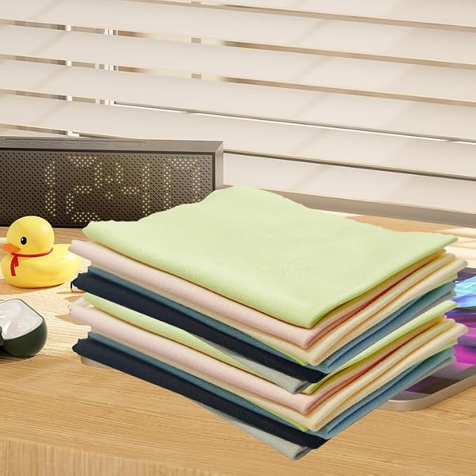 12 Pack Microfiber Cleaning Cloths Color Glasses Cloth Lens Wipes Cloth - Image 4