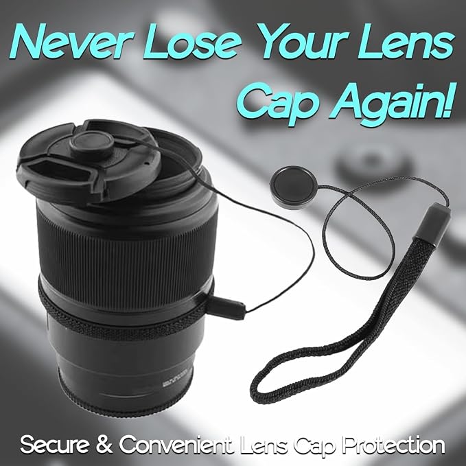 8 Pcs Lens Cap Leash Keeper Tether Holder - Image 2