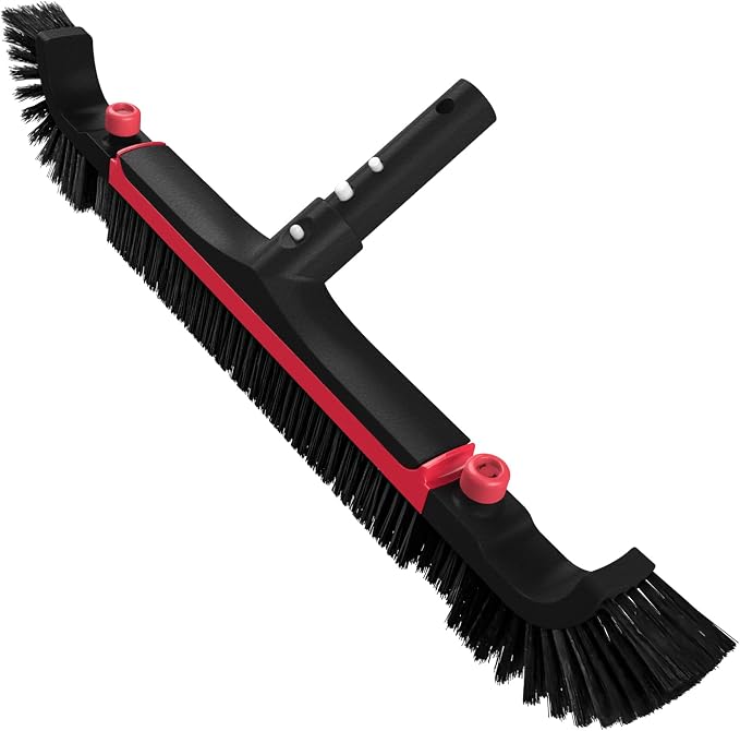 Poolvio 22" Extra-Wide Pool Brush Head, Heavy-Duty Pool Scrubber Brush by POOLVIO