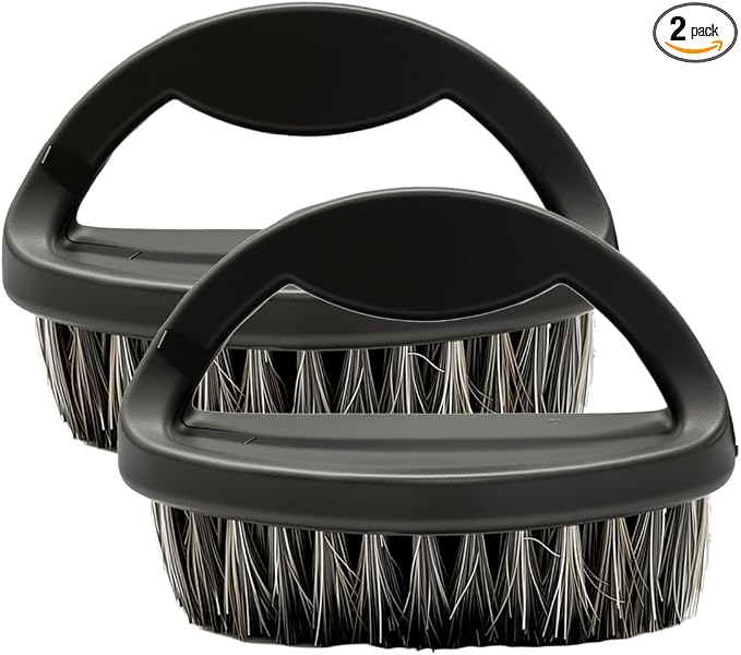 Soft Horsehair Bristle Leather Cleaning Brush by Unknown