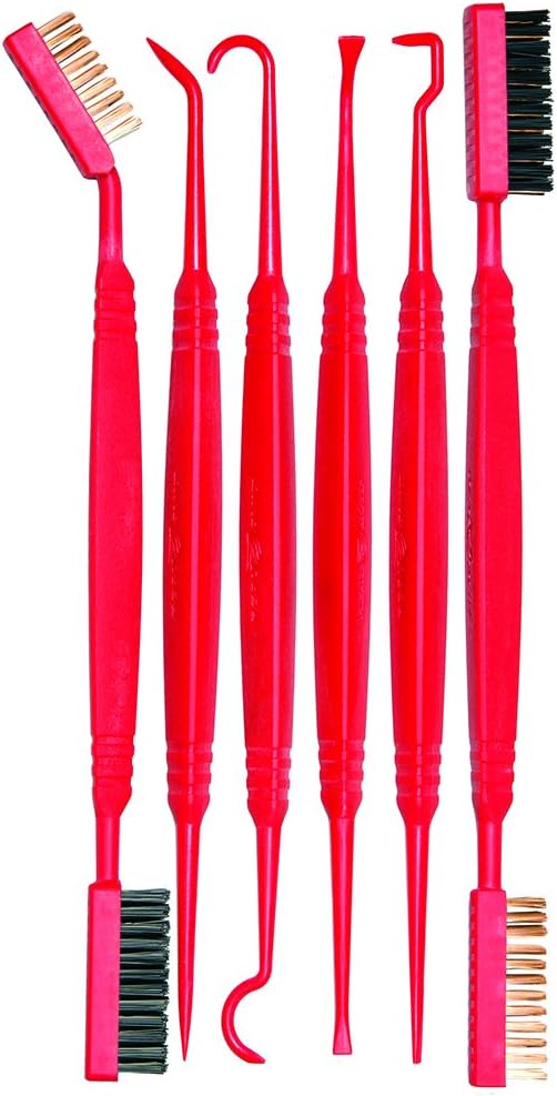 Real Avid 12-Piece Detailing Brush & Pick Set – Soft & Stiff Bristle Cleaning by RealAvid