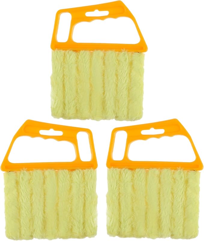 3Pcs Blind Cleaner Duster Tool, 7-Finger Dusting Tool by HZ-MONSTAR