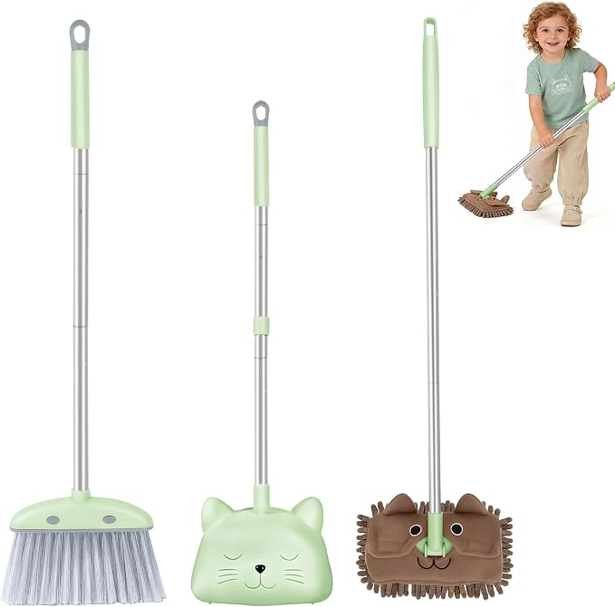 Kids Cleaning Toy 3-Piece Set by Unknown