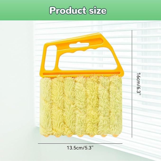 4PC Blind Cleaner Duster Tool, 2025 Upgrade Window Venetian Microfiber 7 Finger - Image 4