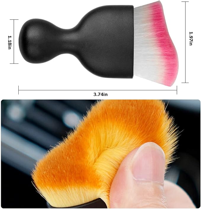 Blilo 2PCS Car Interior Detailing Brush - Image 2