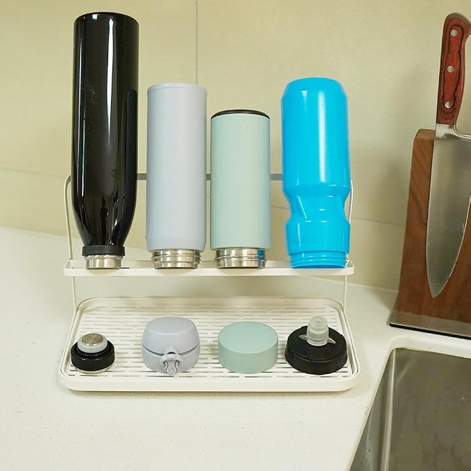 Countertop Kitchen Bottle Drying Rack - Image 6