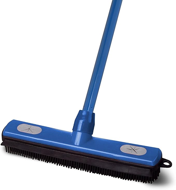 Superior Fur Remover Rubber Broom- 48 Inch Handle by Superio
