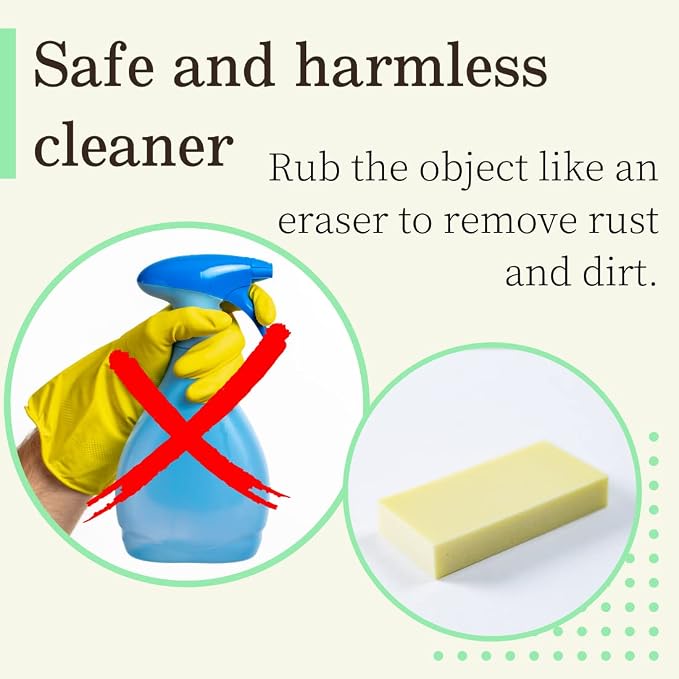 Rust Eraser for Knives Kitchen Stoves Wood Finish and Bicycles Multi Purpouse - Image 5