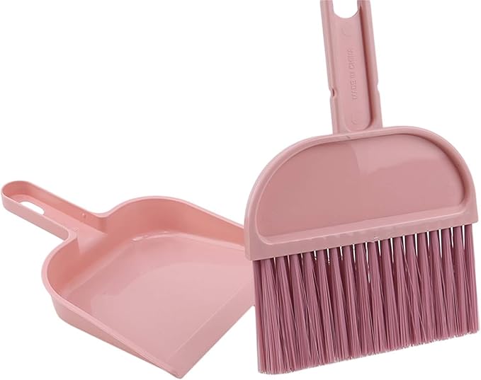 Mini Broom and Dustpan Set, Compact Cleaning Kit - Image 3