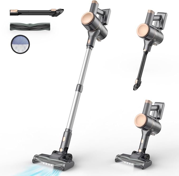 N8 Cordless Vacuum Cleaner, Lightweight Stick Vacuum by UML0