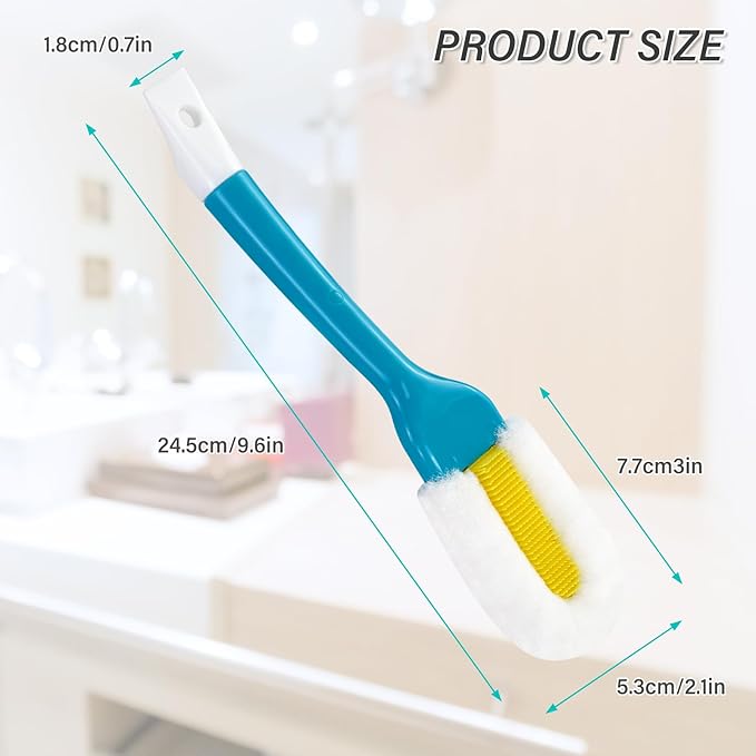 Andiker Professional Cleaning Shoe Brush, Hangable Soft Bristle Shoes Cleaning - Image 2