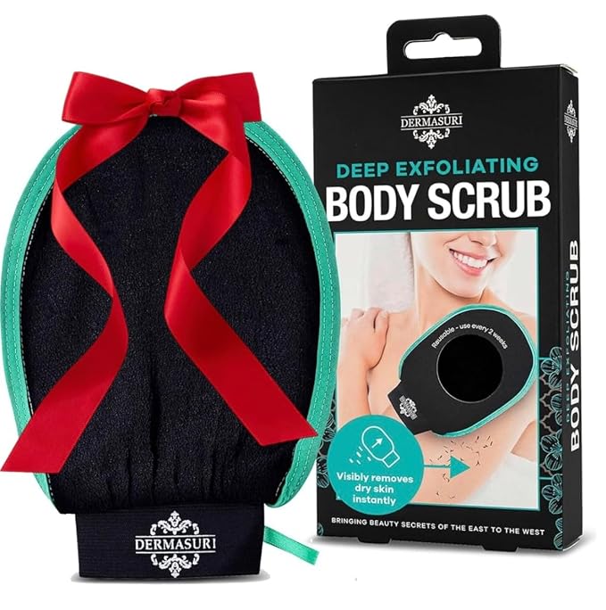 Dermasuri - Deep Exfoliating Glove - Korean Exfoliating Mitt - Body Scrubber - Image 9