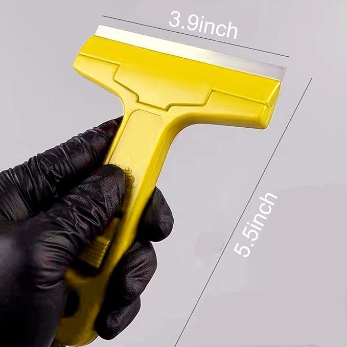 2pack Razor Blade Scraper, Industry Glass Window Scraper, Heavy Duty Cleaning - Image 4
