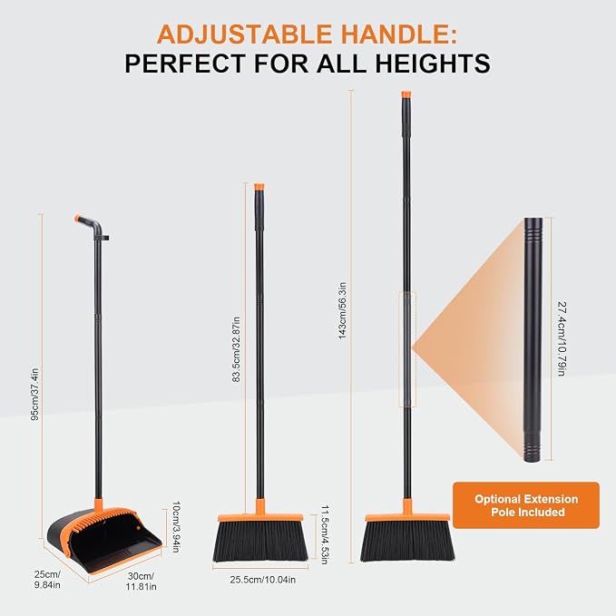 Broom and Dustpan Set - Image 2