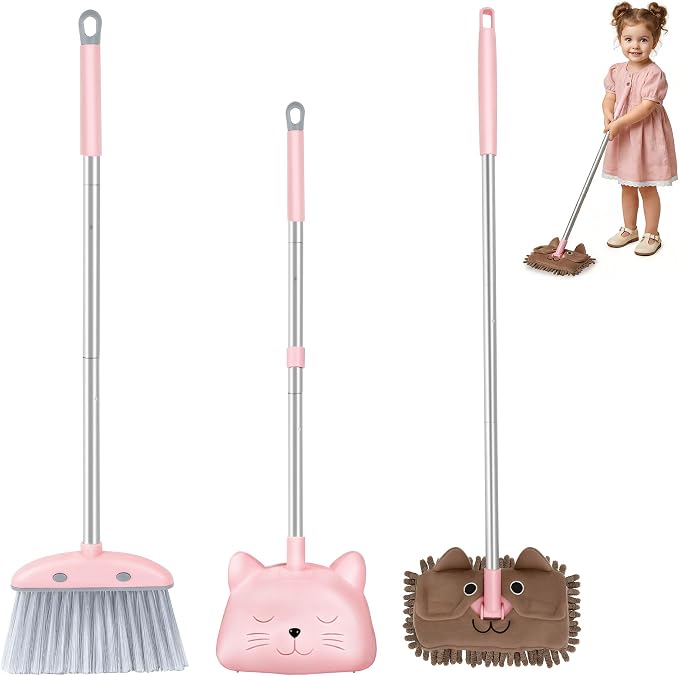 Kids Cleaning Toy 3-Piece Set by Unknown