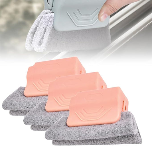 Magic Window Track Cleaner, 2025 Upgraded Handheld Cleaning Brush Set, by OZDOZD
