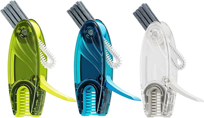 3 in 1 Cup Lid Gap Cleaning Brush Set, 3 Colors by Unknown