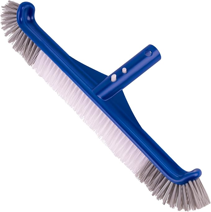 POOLAZA Pool Brush, 17.5'' Pool Brush Head by POOLAZA-FocusonPoolCleaning