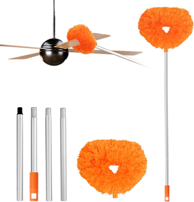 Ceiling Fan Cleaner Duster Reusable Microfiber Ceiling Fan Blade Cleaner by Unknown