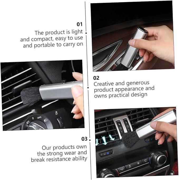 Yardwe Retractable Car Air Vent Cleaning Brush - Image 9