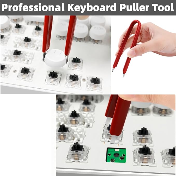 Keycap Puller, Stainless Steel Key Remover - Image 2