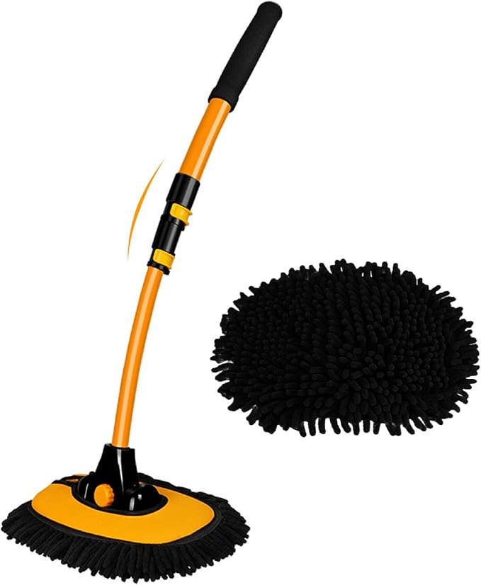 15° Curved Car Cleaning Brush by Harazaqa