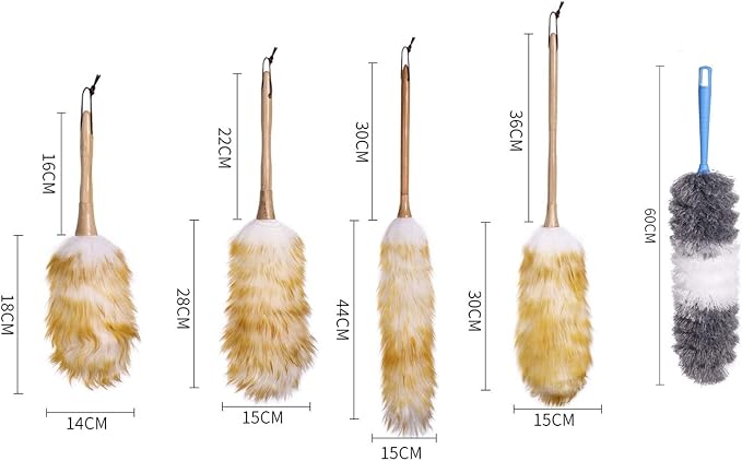 Brush for Cleaning, Precipitator Lambswool Duster - Image 2