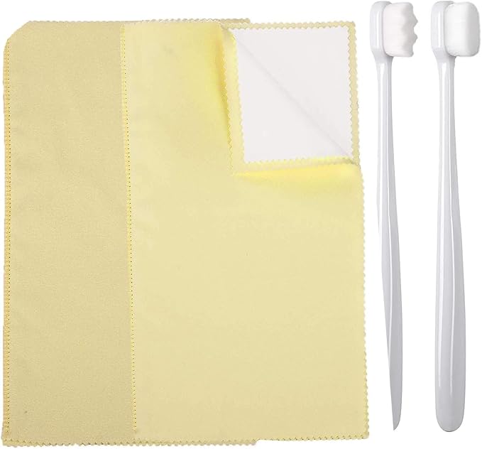 Syyflibb Silver Jewellery Cleaner Kit – 2 Ultra-Soft Brushes + Dual Polishing by Syyflibb