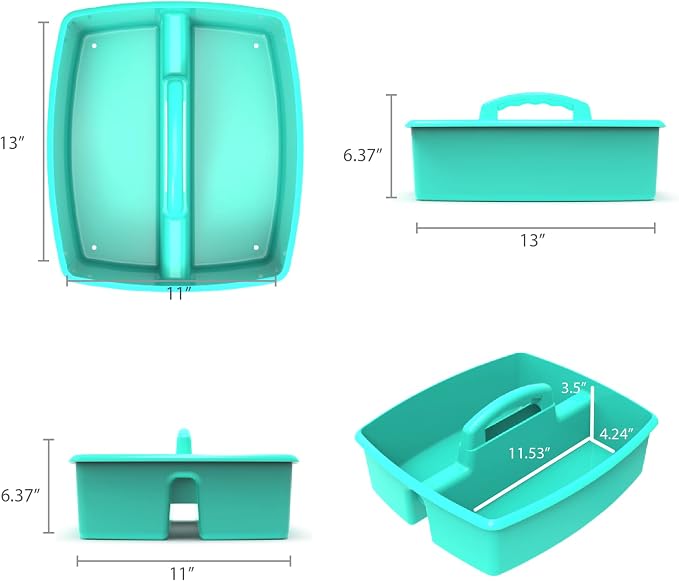 Storex Industries 13" x 11" x 6.375" Large Caddy - Image 8