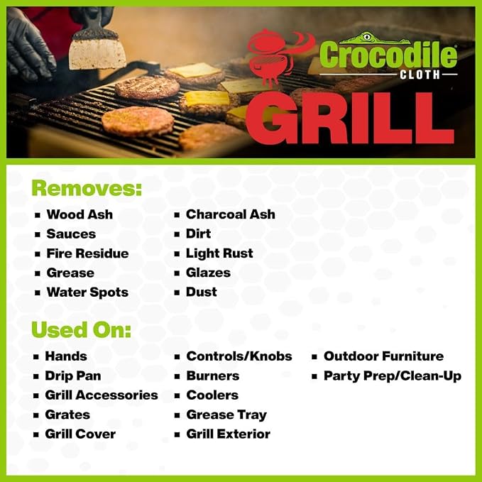 Crocodile Cloth Grill - Image 3