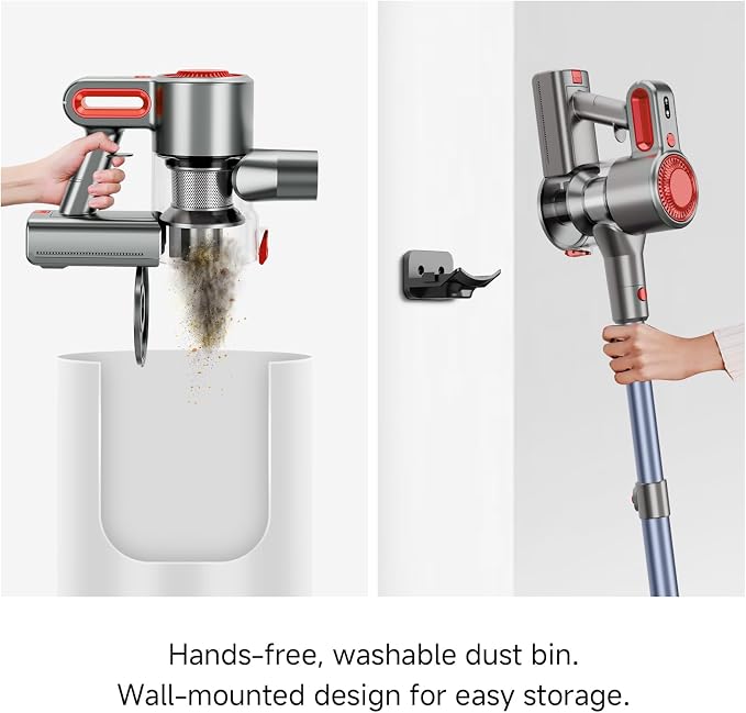 Cordless Vacuum Cleaner, 30Kpa Lightweight Stick Vacuum - Image 7
