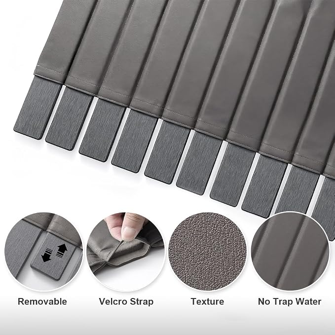 Large Stone Dish Drying Mat for Kitchen Counter, 25.2" × 16.1" Quick Dry - Image 5