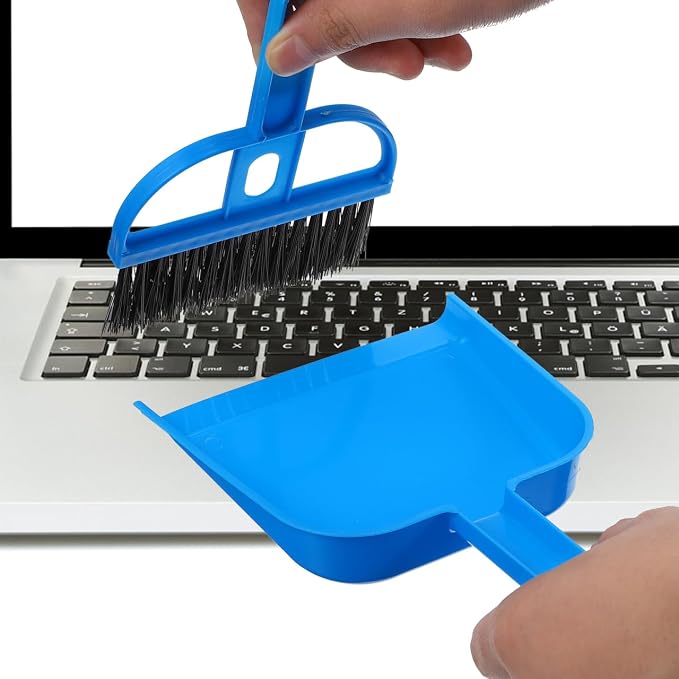 Healifty Mini Broom and Dustpan Set Small Handheld Sweeper Combo - Image 5