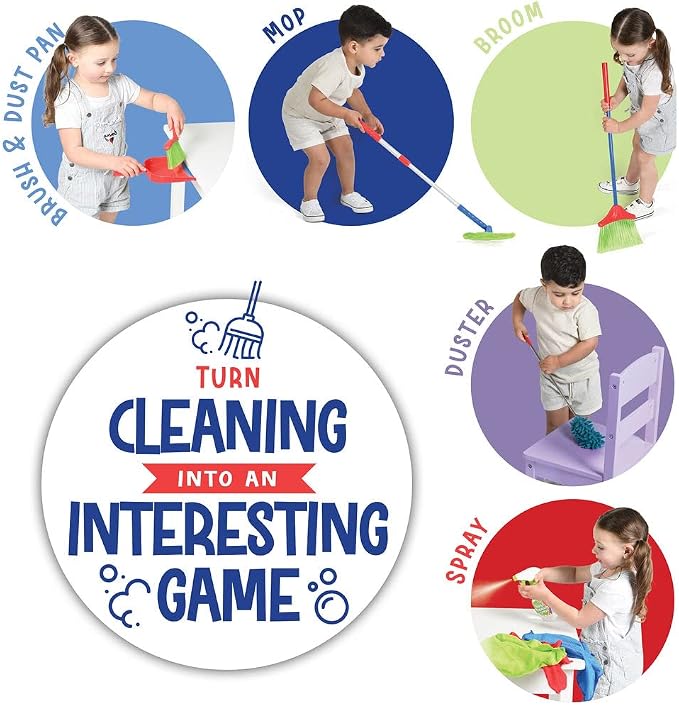 Play22 Kids Cleaning Set 12 Piece - Image 5