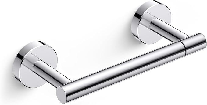 FORIOUS Toilet Paper Holder Wall Mount, Stainless Steel Rustproof Double Post by FORIOUS