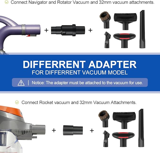 LANMU 1 1/4 Inch Vacuum Attachments Compatible - Image 4