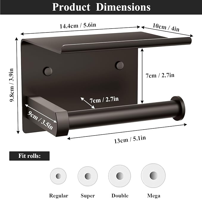 Tindbea Toilet Paper Holder - Image 3