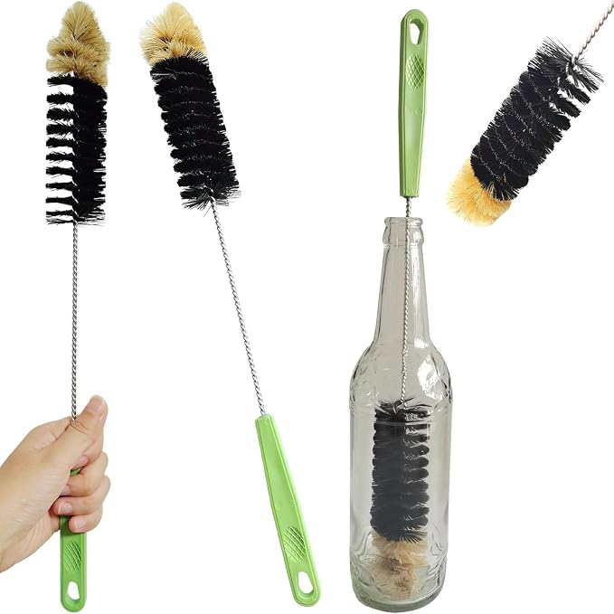 2 Pack 16" Bottle Brush, Dokpod Long Handle Cleaning Brushes by Dokpod