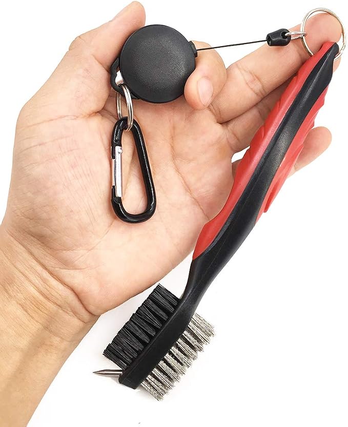 Durable Golf Club Groove Cleaner Brush and Shoes Brush - Image 5