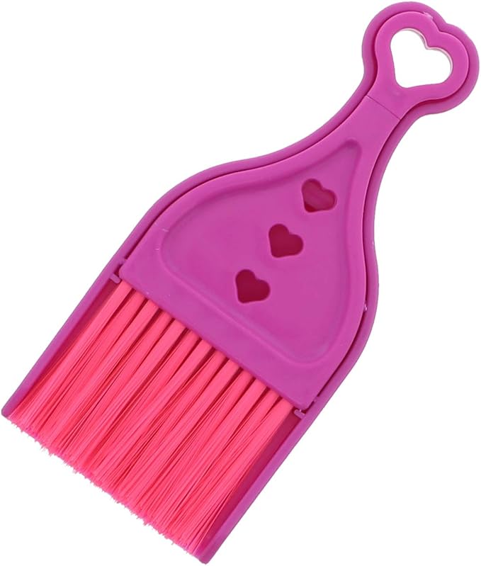 Pink Mini Dustpan with Brush - Image 2