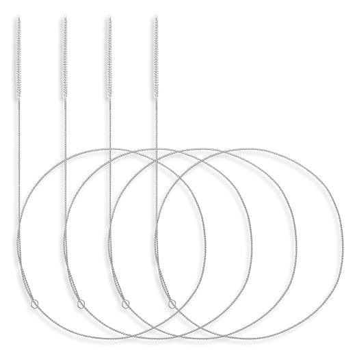 cobee 4 Pcs Straw Cleaner Brush Extra Long, 1m/39in Wire Tube Brushes by Unknown