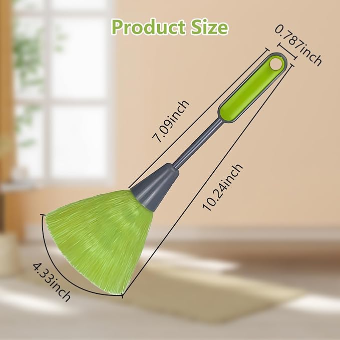 Mini Duster for Desk and Office Small Microfiber Cleaning Tool 10" Dusters for - Image 2