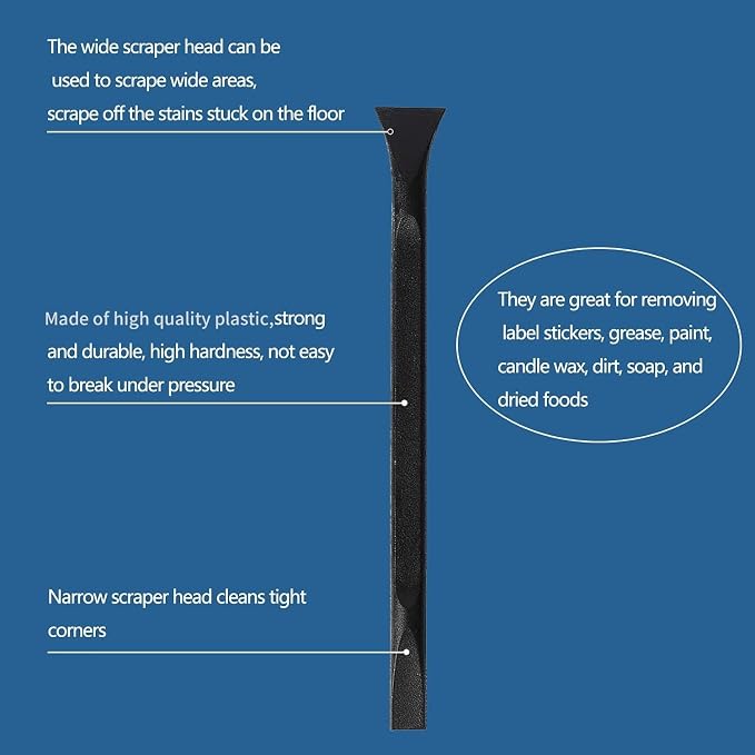 Tpyx Scraper Small Plastic Scraper Tool, Used in Narrow Spaces and Gaps - Image 4
