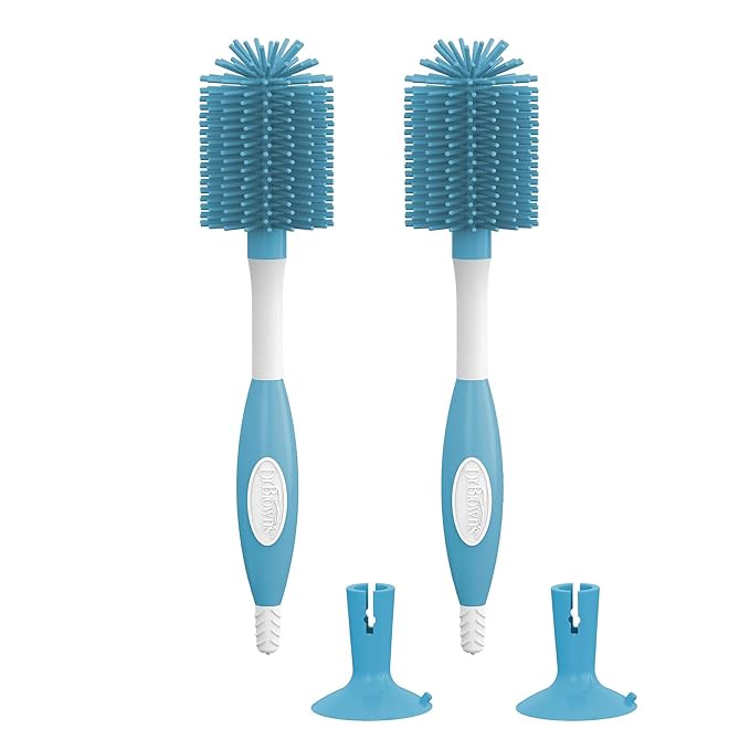 Dr. Brown's Soft Touch No Scratch Baby Bottle Cleaning Brush, Nipple Cleaner by DrBrowns