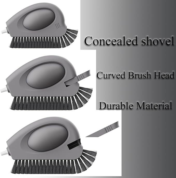 2 Pack Window Track Cleaning Brush – 3-in-1 Air-Blast Scrub Brush - Image 8