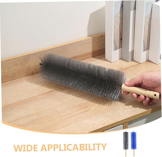 Ciieeo 2pcs Portable Fan Cleaning Brush Handle Bendable Dust Brush - Image 3