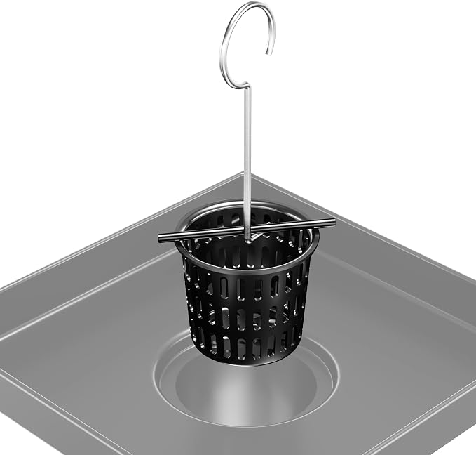 Neodrain Black Hair Catcher Shower Drain Hair and Debris Strainer only - Image 5