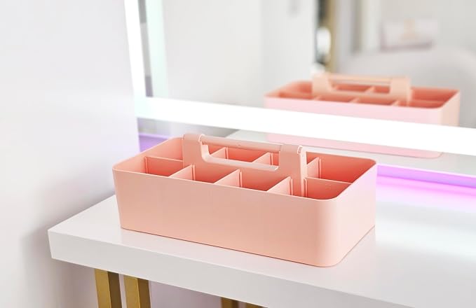Enjoy Office Desk Storage Organizer 8 compartments Box DIY Box Remote Cosmetic - Image 9